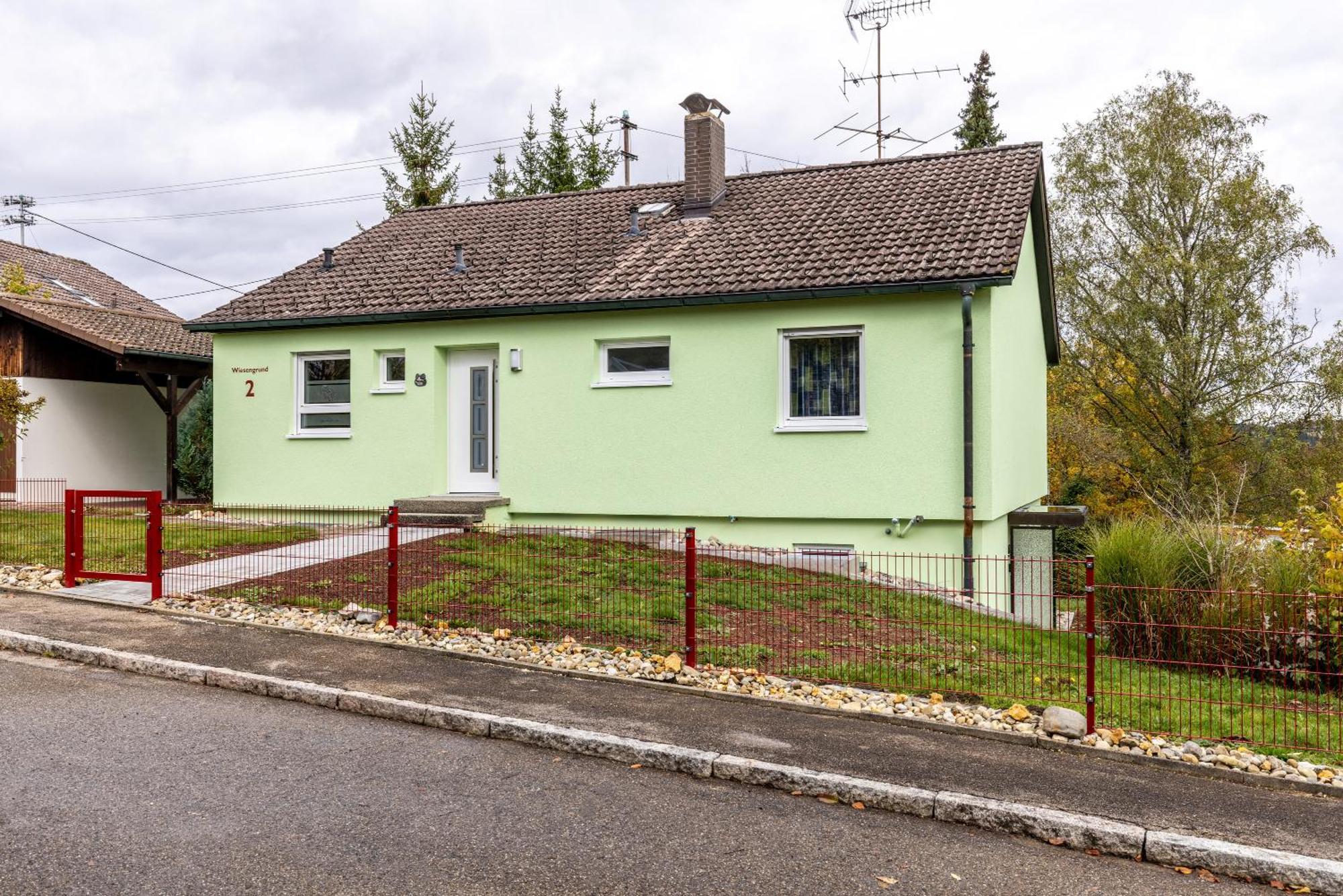 Haus Wiesengrund - Hundefreundlich Gammertingen Esterno foto